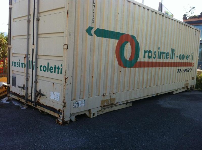 CONTAINER 6MT VUOTO DA PRATO AD ANZOLA EMILIA