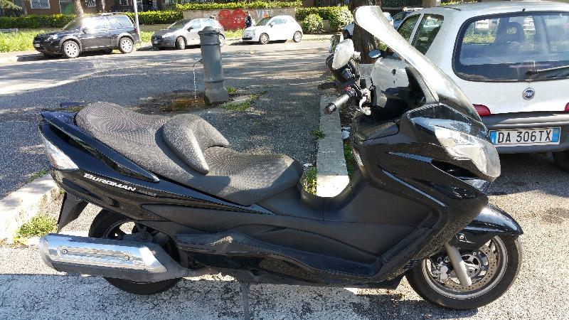 trasporto scooter burgman 400 an da roma cinecitta a salerno