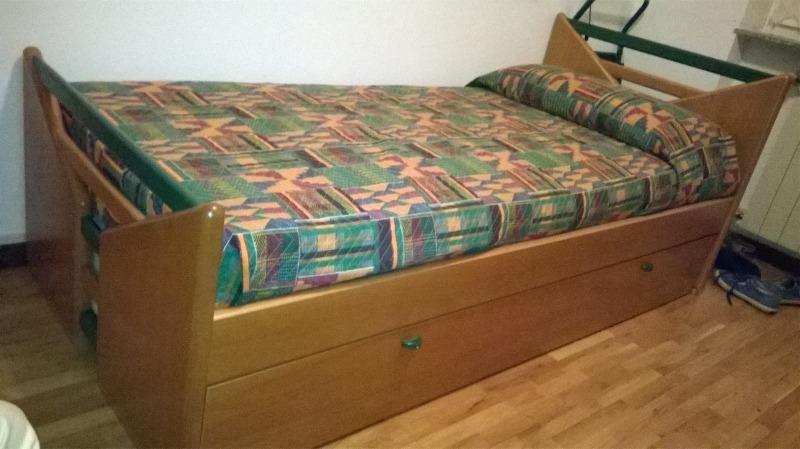 trasporto letto singolo con 2 materassi a Napoli