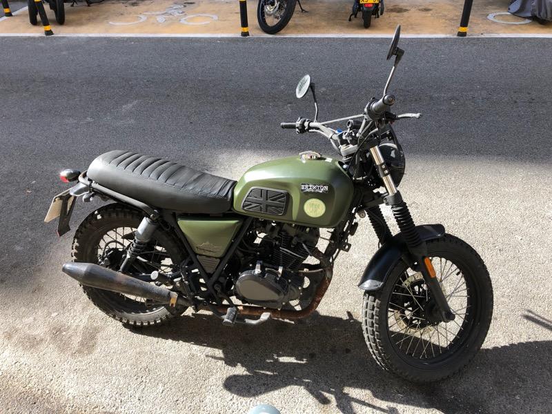 Moto da Lisbona centro a Firenze impruneta