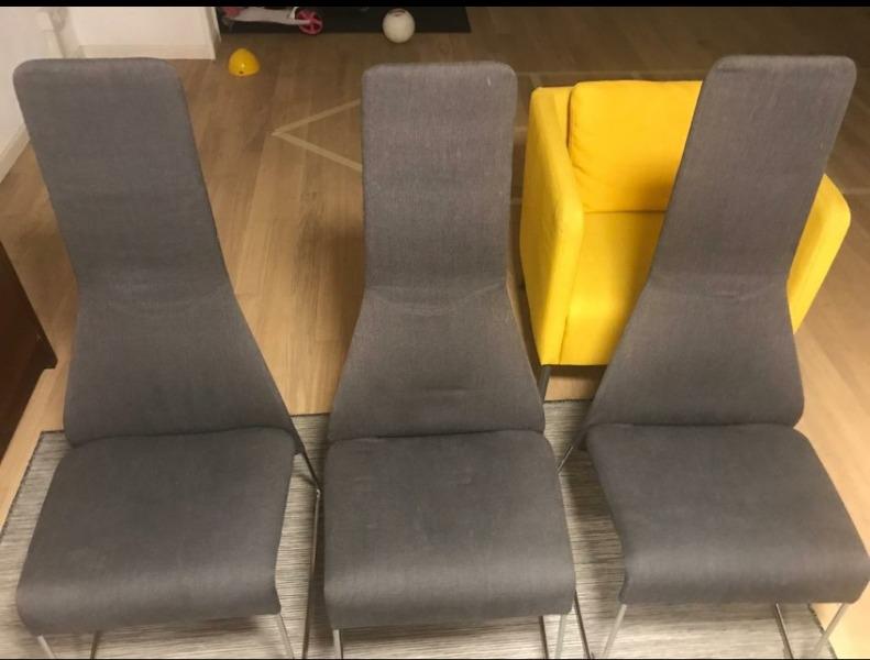 6 sedie non impilabili