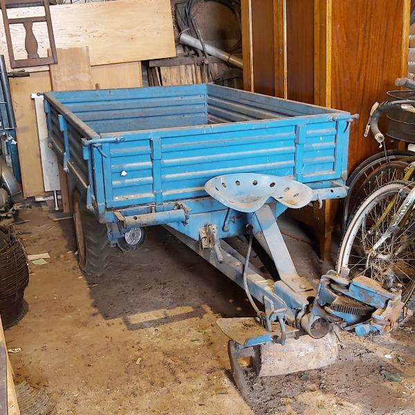 Rimorchio per motocoltivatore