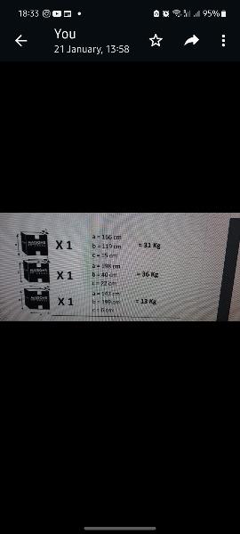 Pacchi Torino TO - Londra