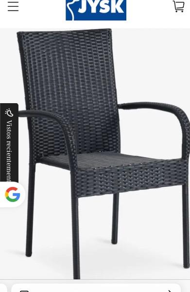 4 sillones de jardin